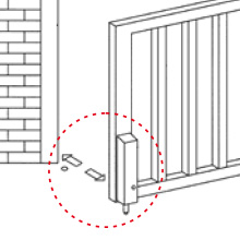 重型入戶(hù)門(mén)專(zhuān)用電插鎖